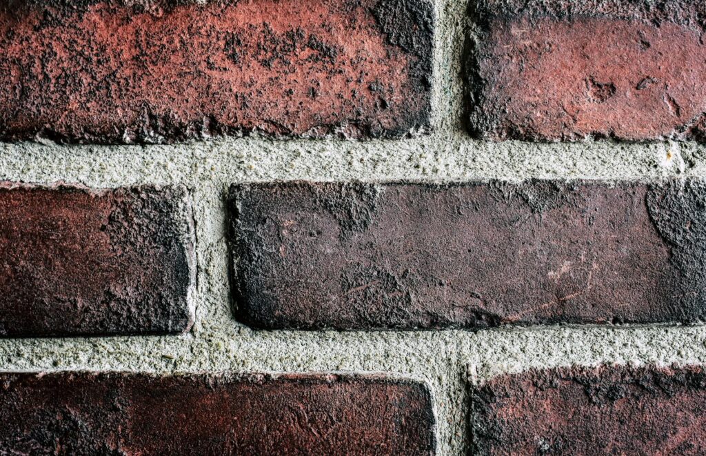 red brick wall